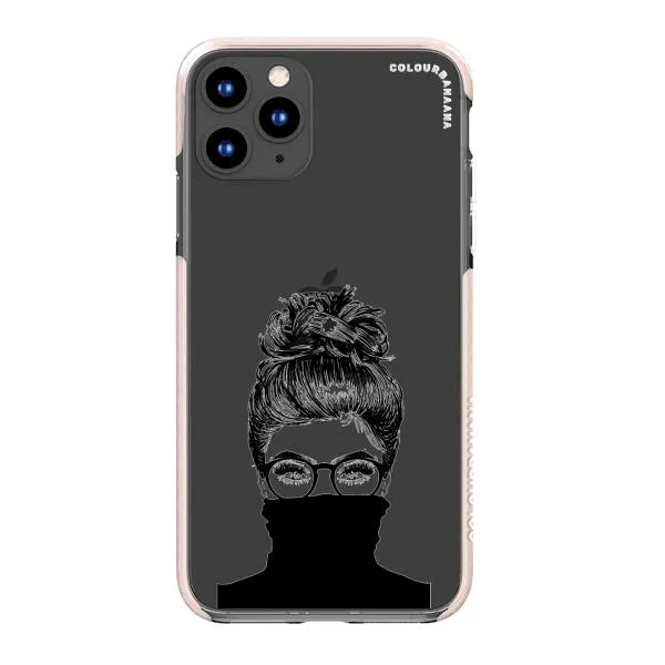 iPhone Case - Beautiful Woman With Messy Bun