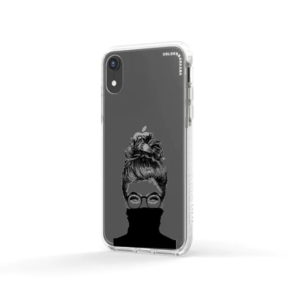 iPhone Case - Beautiful Woman With Messy Bun