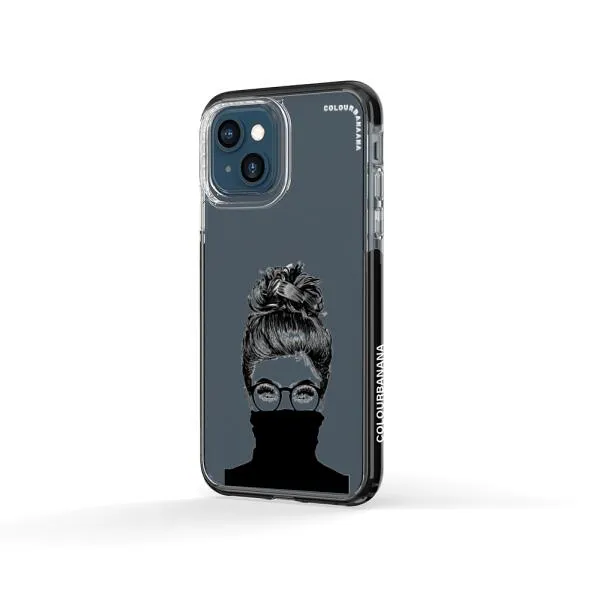iPhone Case - Beautiful Woman With Messy Bun