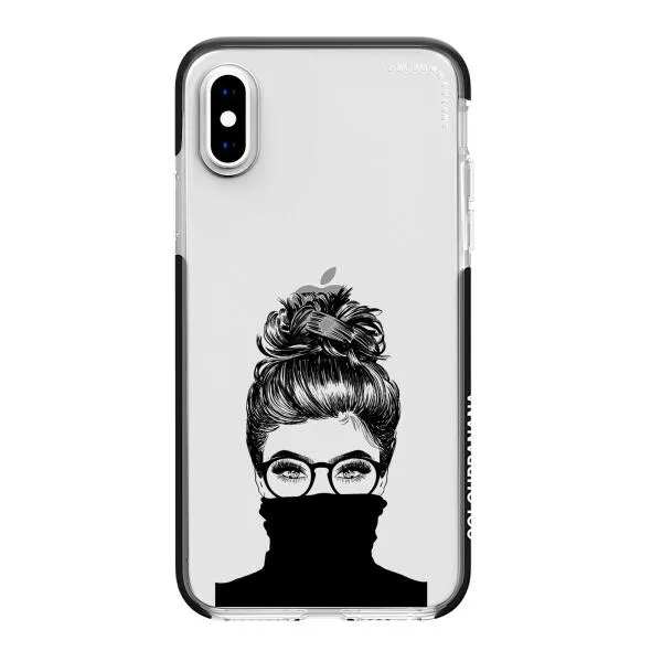 iPhone Case - Beautiful Woman With Messy Bun
