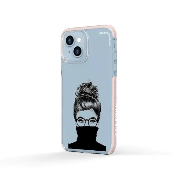 iPhone Case - Beautiful Woman With Messy Bun