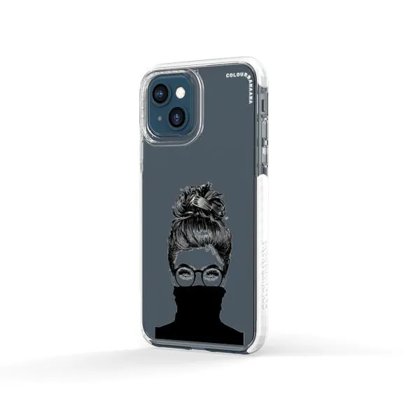 iPhone Case - Beautiful Woman With Messy Bun