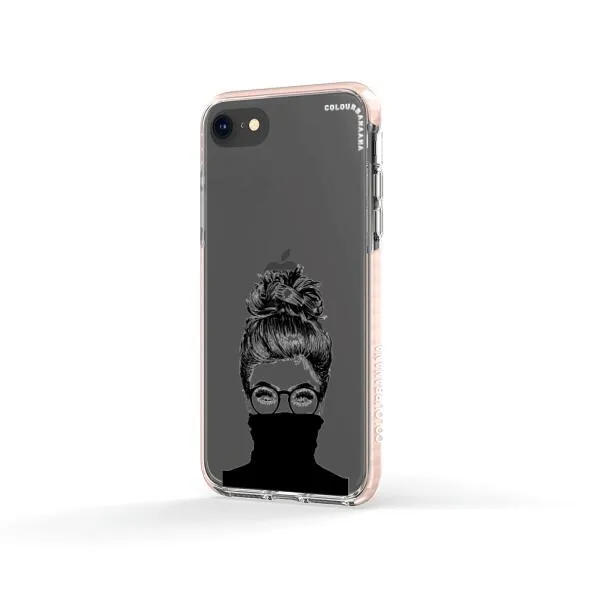 iPhone Case - Beautiful Woman With Messy Bun