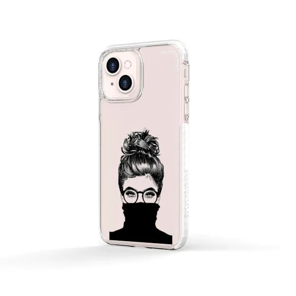iPhone Case - Beautiful Woman With Messy Bun