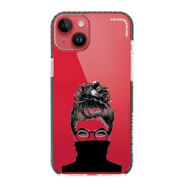 iPhone Case - Beautiful Woman With Messy Bun