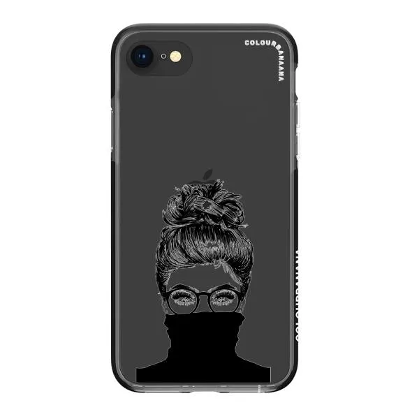 iPhone Case - Beautiful Woman With Messy Bun