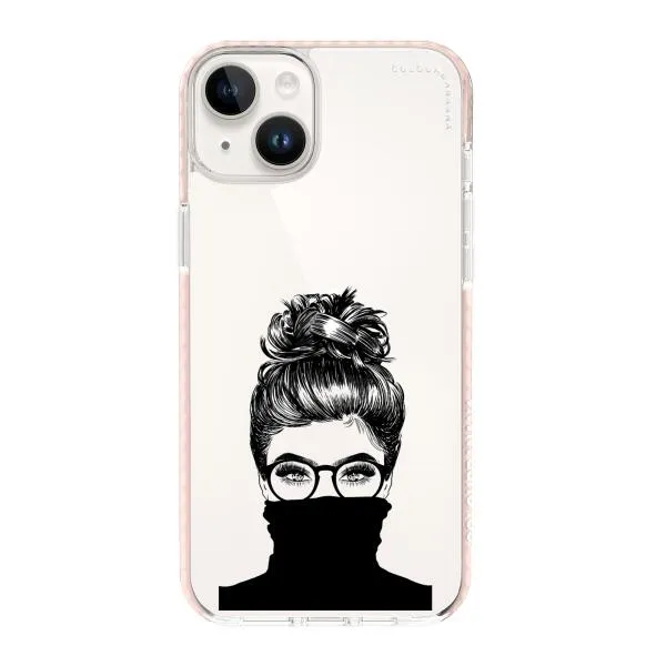 iPhone Case - Beautiful Woman With Messy Bun