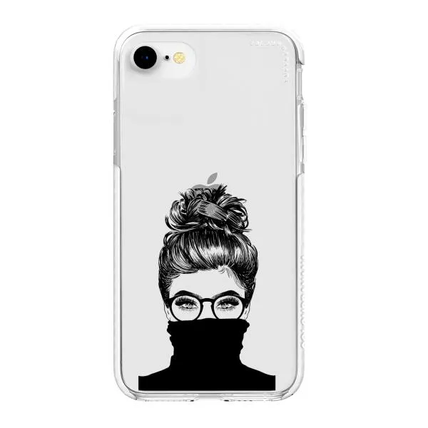 iPhone Case - Beautiful Woman With Messy Bun
