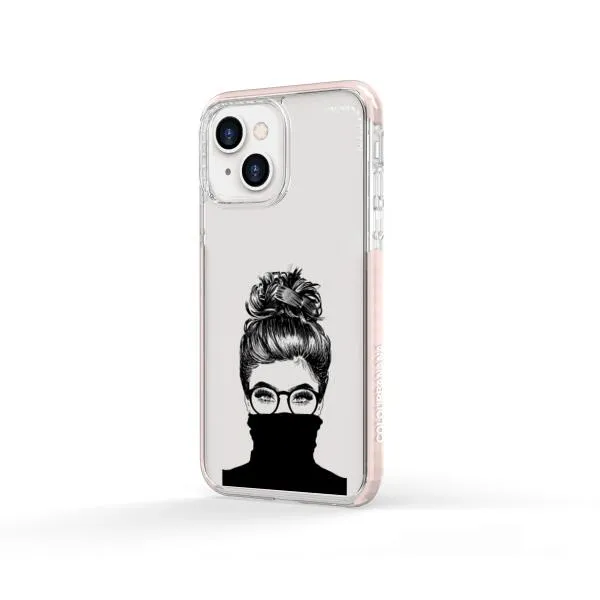 iPhone Case - Beautiful Woman With Messy Bun