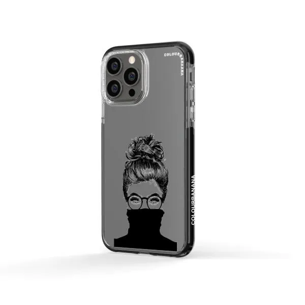 iPhone Case - Beautiful Woman With Messy Bun