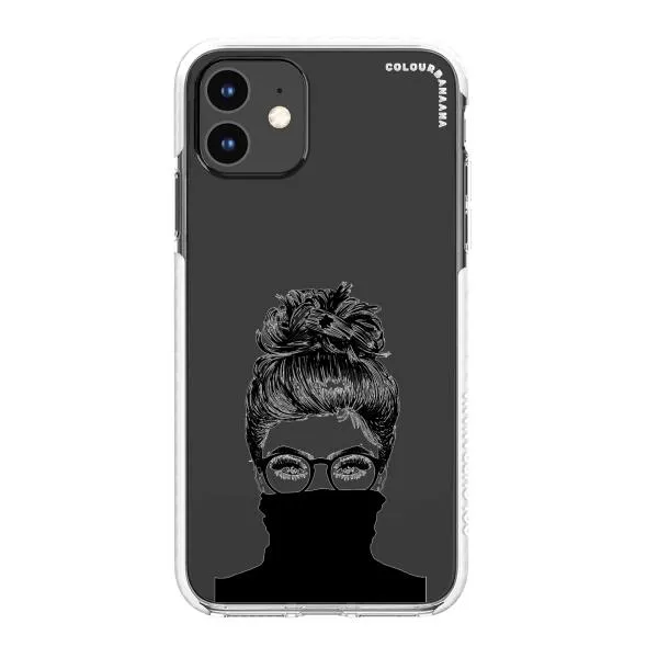iPhone Case - Beautiful Woman With Messy Bun