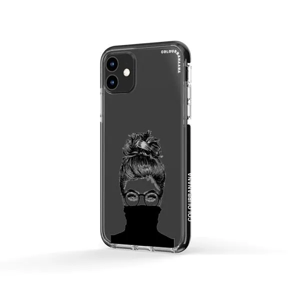 iPhone Case - Beautiful Woman With Messy Bun