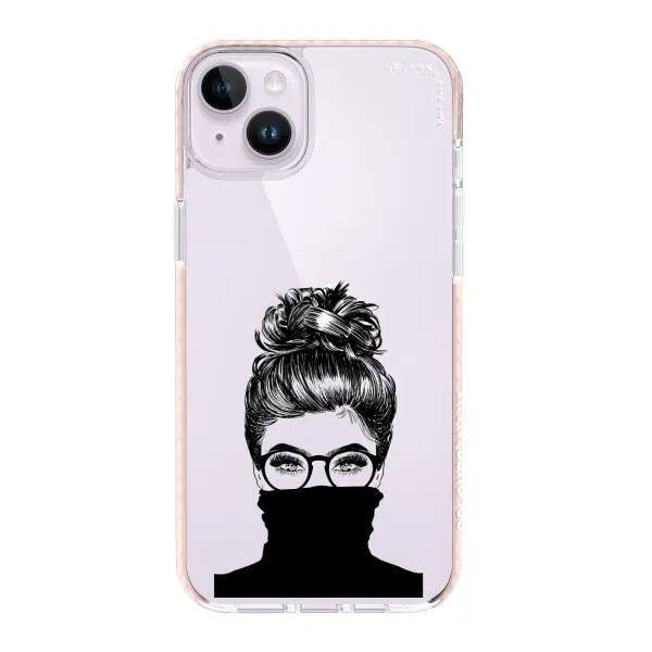 iPhone Case - Beautiful Woman With Messy Bun