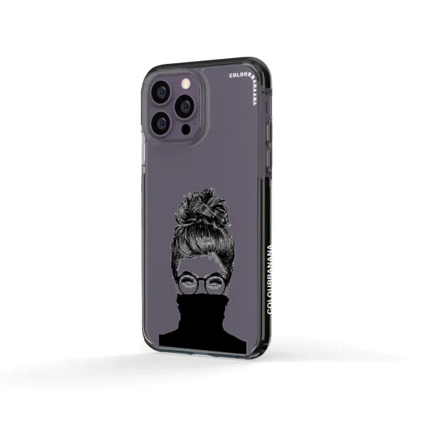 iPhone Case - Beautiful Woman With Messy Bun