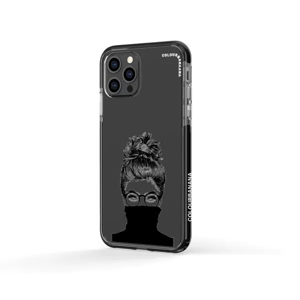 iPhone Case - Beautiful Woman With Messy Bun