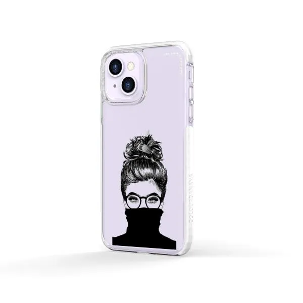 iPhone Case - Beautiful Woman With Messy Bun