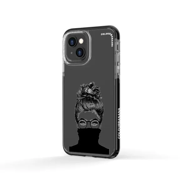 iPhone Case - Beautiful Woman With Messy Bun