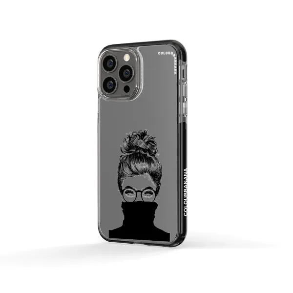 iPhone Case - Beautiful Woman With Messy Bun
