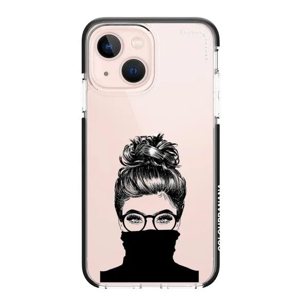 iPhone Case - Beautiful Woman With Messy Bun