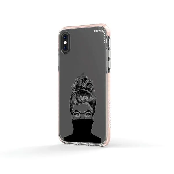 iPhone Case - Beautiful Woman With Messy Bun