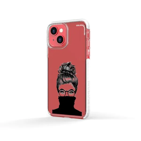 iPhone Case - Beautiful Woman With Messy Bun