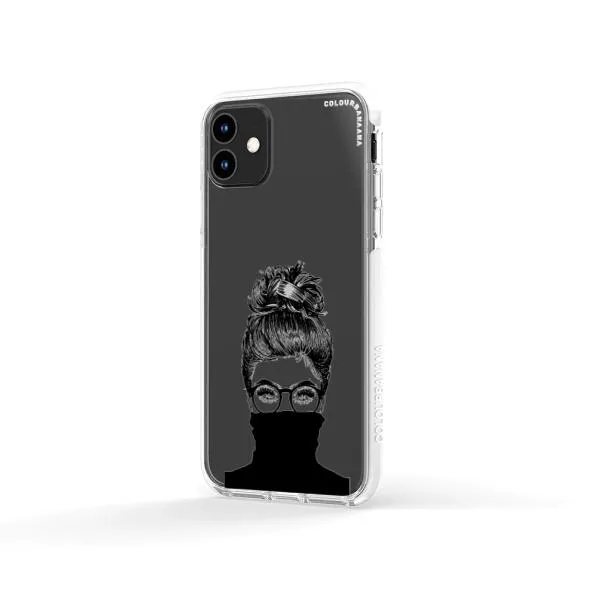 iPhone Case - Beautiful Woman With Messy Bun