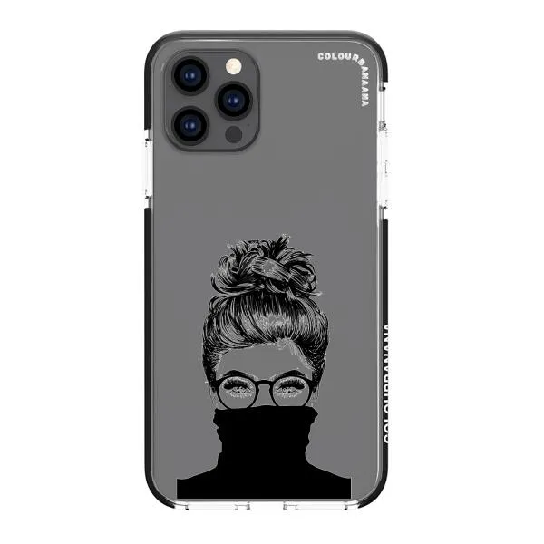 iPhone Case - Beautiful Woman With Messy Bun