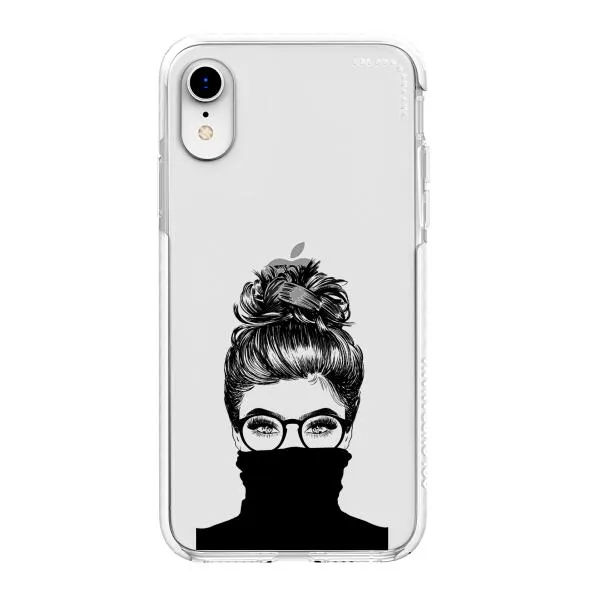 iPhone Case - Beautiful Woman With Messy Bun
