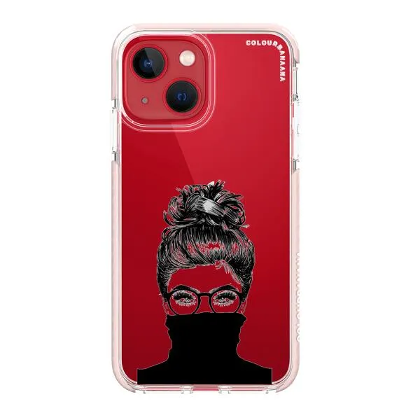 iPhone Case - Beautiful Woman With Messy Bun