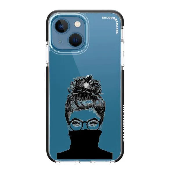 iPhone Case - Beautiful Woman With Messy Bun