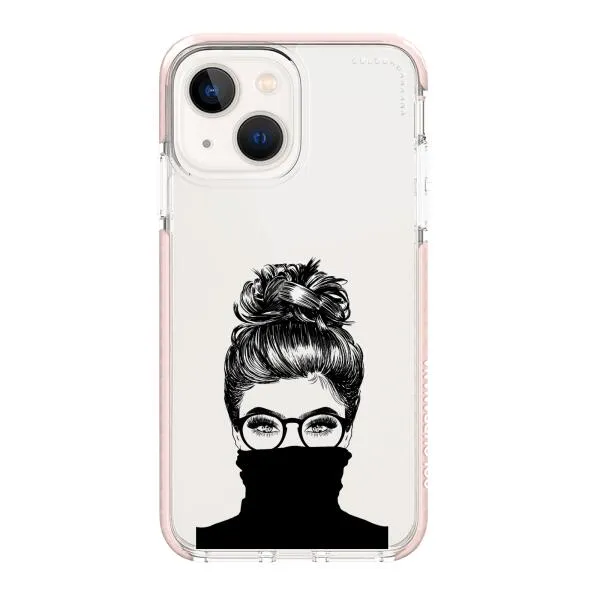 iPhone Case - Beautiful Woman With Messy Bun