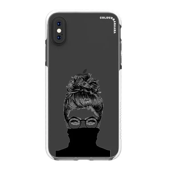 iPhone Case - Beautiful Woman With Messy Bun