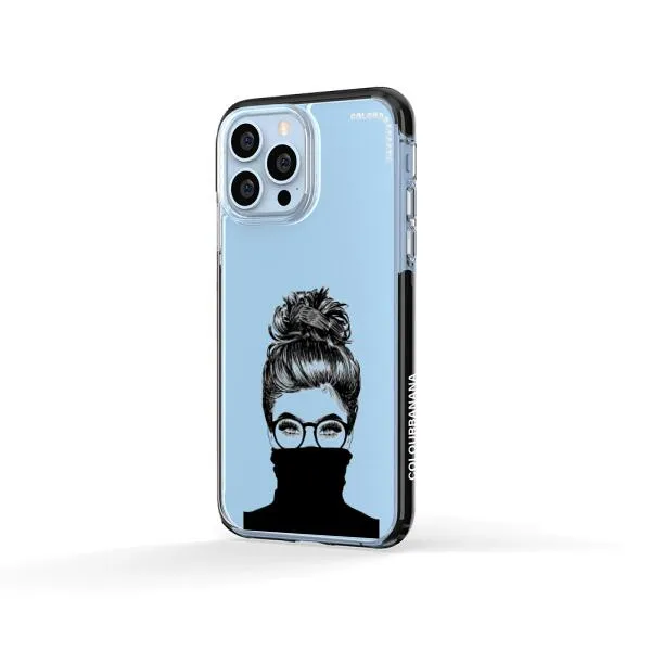 iPhone Case - Beautiful Woman With Messy Bun