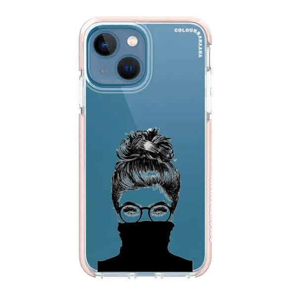 iPhone Case - Beautiful Woman With Messy Bun