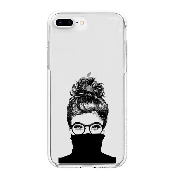 iPhone Case - Beautiful Woman With Messy Bun