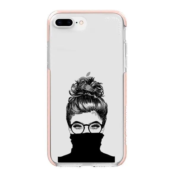 iPhone Case - Beautiful Woman With Messy Bun