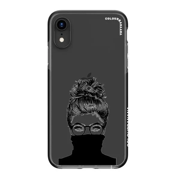 iPhone Case - Beautiful Woman With Messy Bun