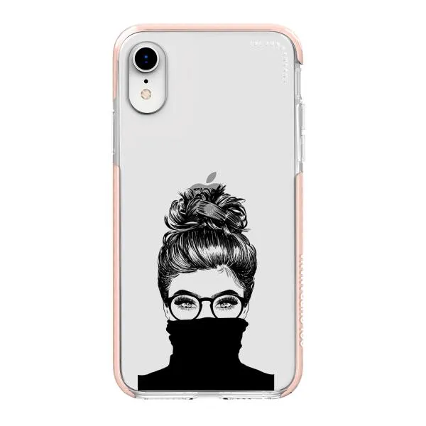 iPhone Case - Beautiful Woman With Messy Bun