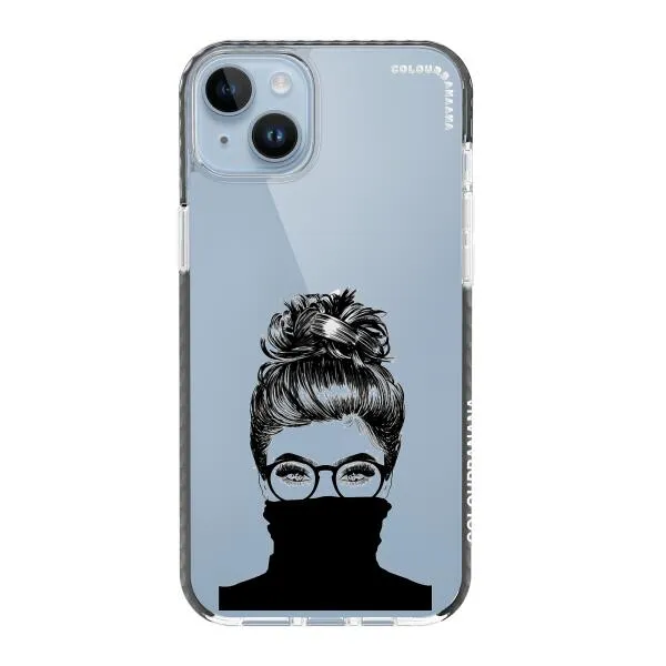 iPhone Case - Beautiful Woman With Messy Bun