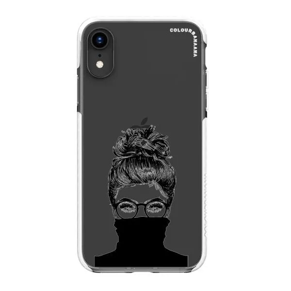 iPhone Case - Beautiful Woman With Messy Bun