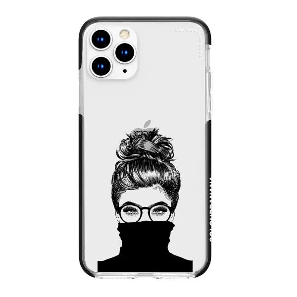 iPhone Case - Beautiful Woman With Messy Bun