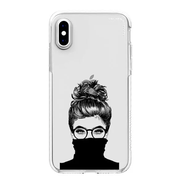 iPhone Case - Beautiful Woman With Messy Bun
