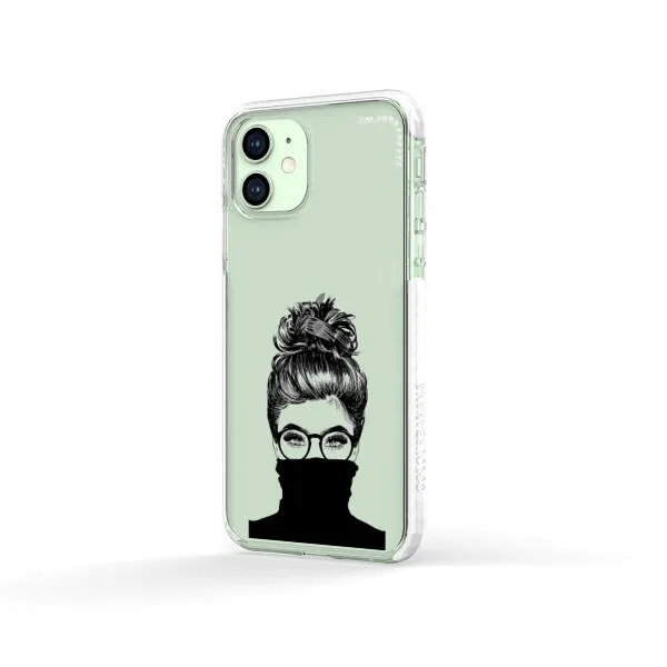 iPhone Case - Beautiful Woman With Messy Bun