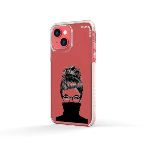 iPhone Case - Beautiful Woman With Messy Bun