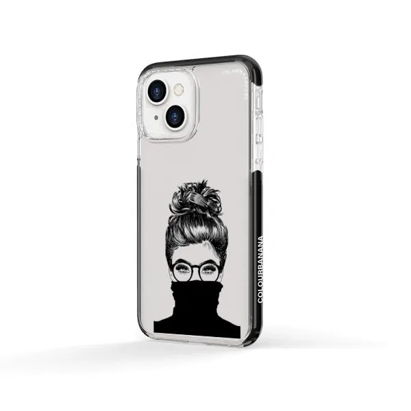 iPhone Case - Beautiful Woman With Messy Bun