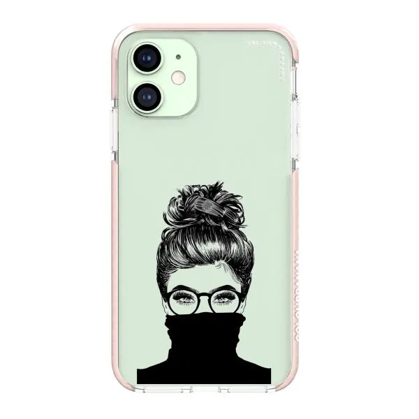 iPhone Case - Beautiful Woman With Messy Bun