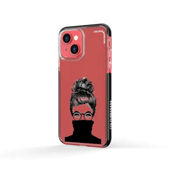 iPhone Case - Beautiful Woman With Messy Bun