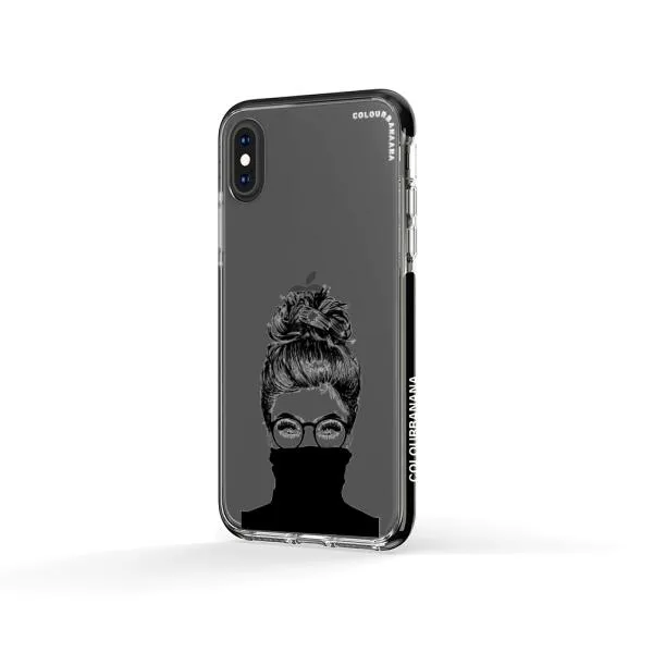 iPhone Case - Beautiful Woman With Messy Bun