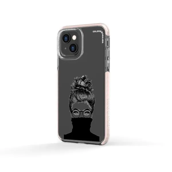 iPhone Case - Beautiful Woman With Messy Bun