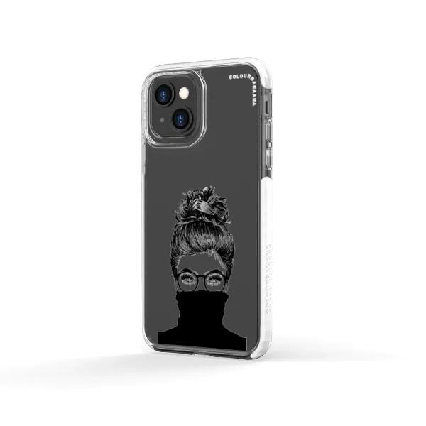 iPhone Case - Beautiful Woman With Messy Bun